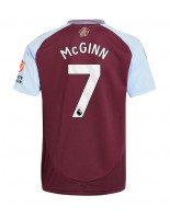 Moške Nogometnih dresov Aston Villa John McGinn #7 Domači 2024-25 Kratki rokavi